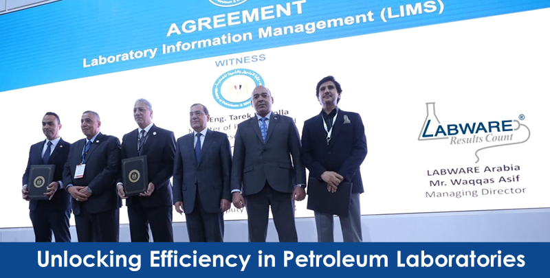 EGPC and Cairo Oil Refining Company announce strategic partnership with LabWare