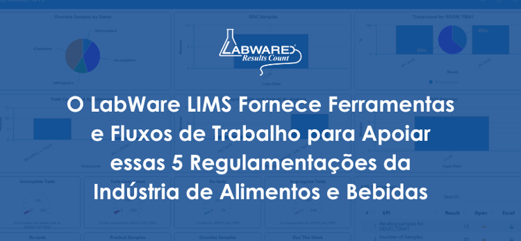PT LabWare Supports Food Beverage Regulations