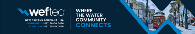 WEFTEC 26 Banner