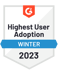 G2 LabWare - Highest User Adoption
