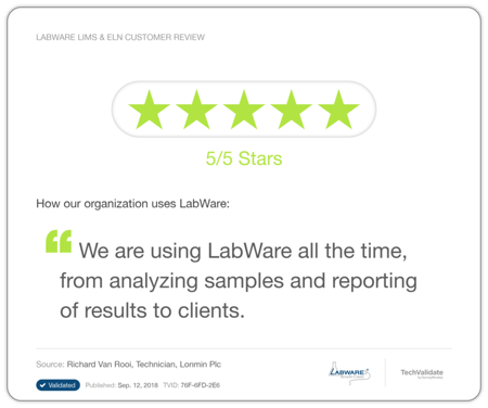 LabWare Mining Metals Testimonial 1