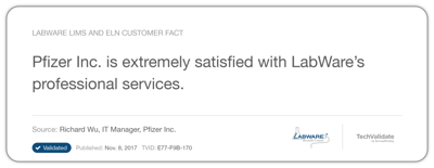 LabWare Implementation Testimonial 2
