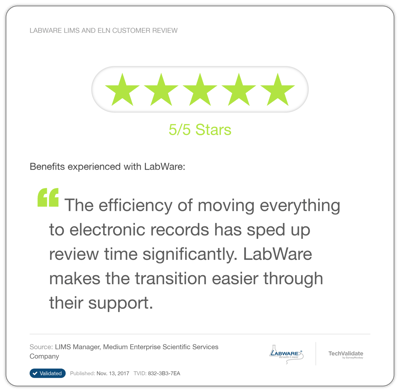 LabWare Implementation Testimonial 3