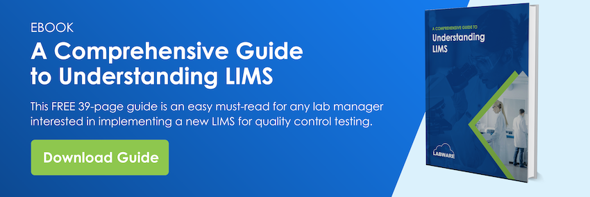 A comprehensive guide to understanding LIMS - LabWare Ebook