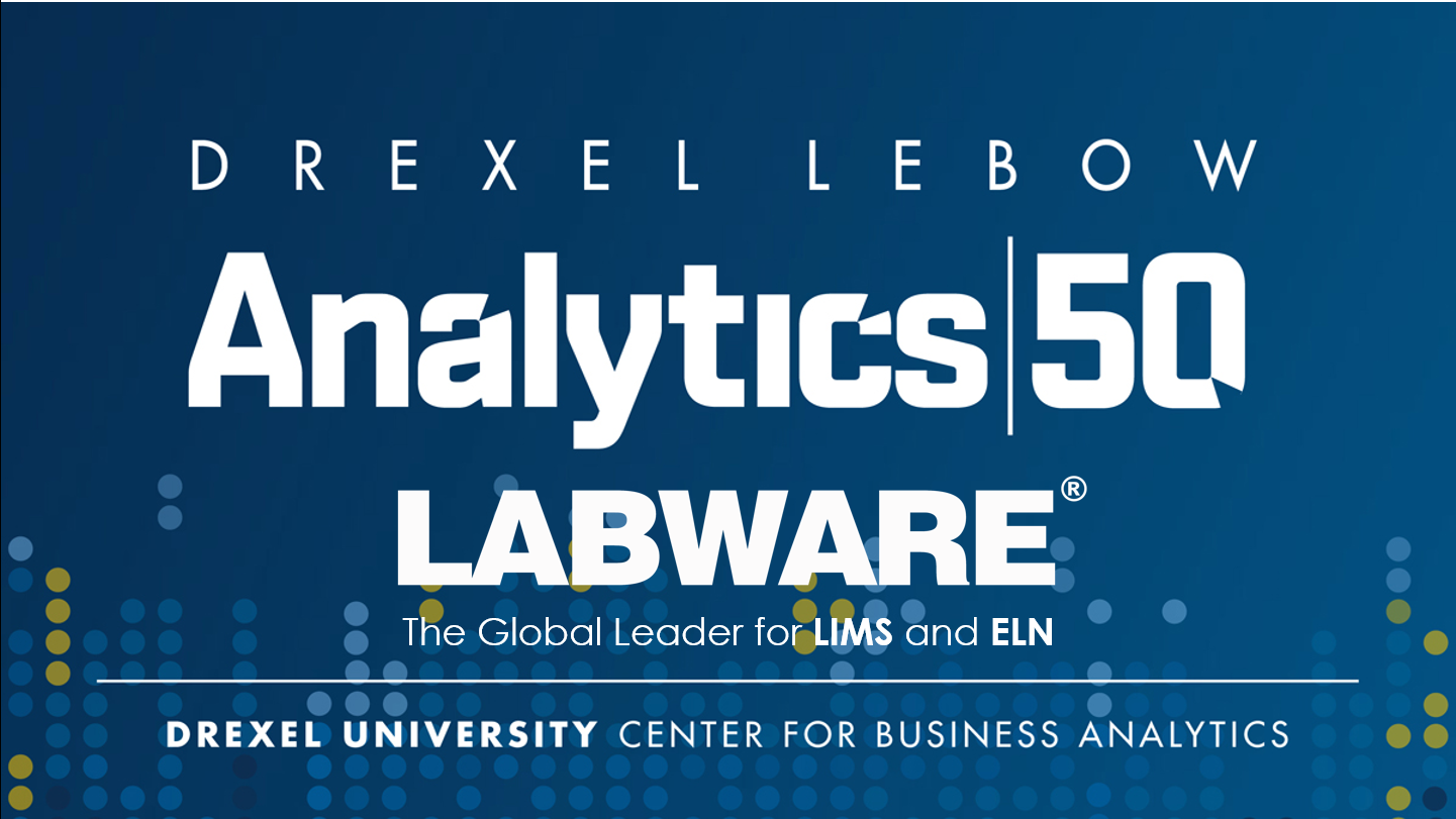 LabWare Selected as Honoree of 2023 Drexel LeBow Analytics 50 Award